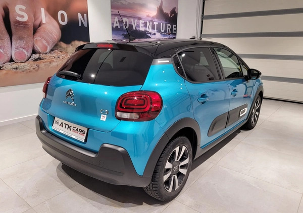 Citroen C3 cena 78900 przebieg: 6500, rok produkcji 2022 z Dolsk małe 172